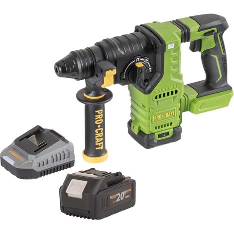 Procraft PHA30bb Trapano a percussione a batteria 20 V 2,8 J SDS plus Brushless Solo - senza batteria, senza caricabatteria (1/5)