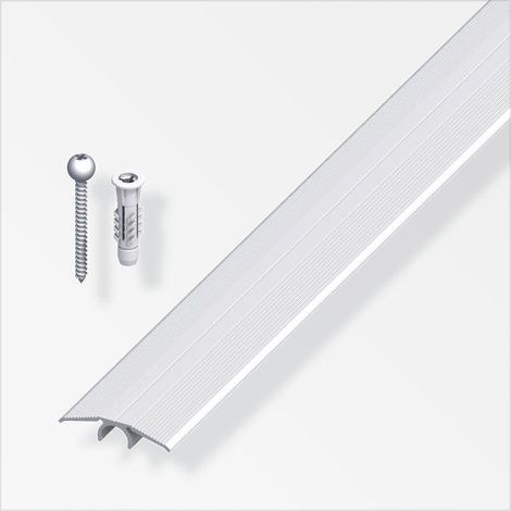 alfer Übergangs-Profil und Dübel-System 0.9 m, 33 mm, Alu, eloxiert, silber Metall- und Stahlprofile (1/2)