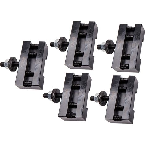 5Stk. Dreh- und Verkleidungshalter Schnellwechsel-Werkzeughalter Kit 250-2015Stk. Dreh- und Verkleidungshalter Schnellwechsel-Werkzeughalter Kit 250-201 (1/5)