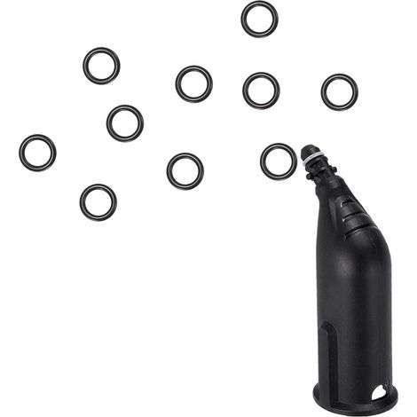 Lot de 10 joints toriques en caoutchouc pour nettoyeur vapeur Karcher SC2 SC3 SC4 SC5 CT10 (noir) (1/5)