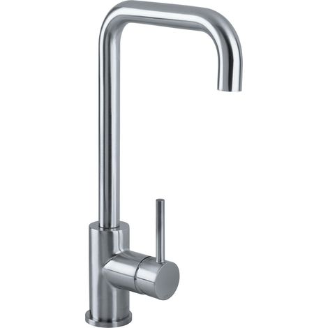 Bristan Lemon Easyfit Kitchen Sink Mixer Tap with Easy Fit Base - Brushed Nickel (1/5)