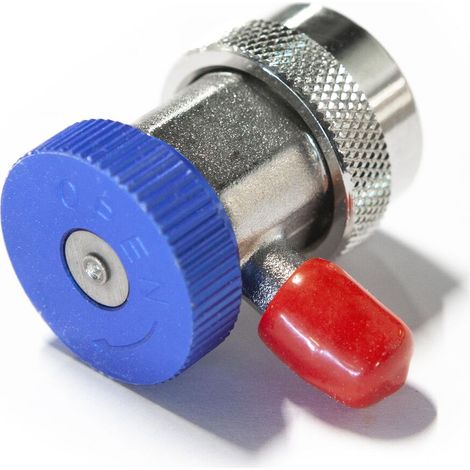 Raccord climatisation bp 1/4 r134aRaccord coupleur basse pression R134 station de climatisation et kit azote (1/4") - SA 4028 - CLAS Equipements