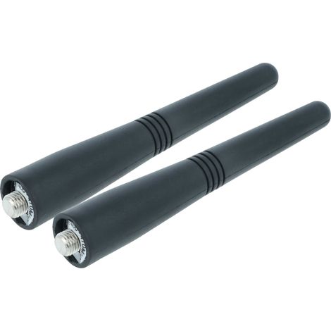 vhbw 2x Antenna compatible with Motorola PRO5450, PRO5550, PRO5150, PRO5350 for PR400, PRO5750, PRO2150, PRO7150 Walkie-Talkie - 9.4 cm Black (1/5)