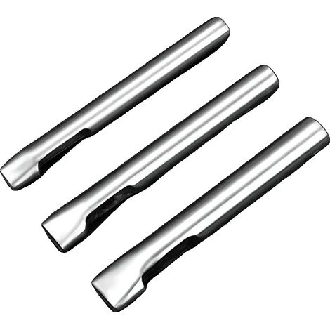 Punta da trapano, acciaio resistente, set da 3, 3 pezzi di medie dimensioni (1/2)
