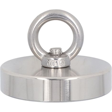 Kit Aimant de Pêche Néodyme 280KG Force de Traction, Outil Anti-Rouille pour Lac et Rivière, Lot Complet (1/5)