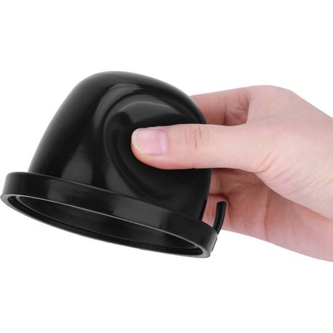2-teilige schwarze Gummistaubschutzkappen 85 mm für LED-Autoscheinwerfer, wasserdicht und schützend (1/5)