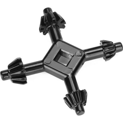 Clé de mandrin 4 en 1 pour perceuses et outils électriques (1/4)