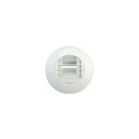 Atlantic – Bouche hygroréglable VMC 80 mm – Débit 10 à 40 m³/h – Installation facile – Compatible avec manchon long – 542587