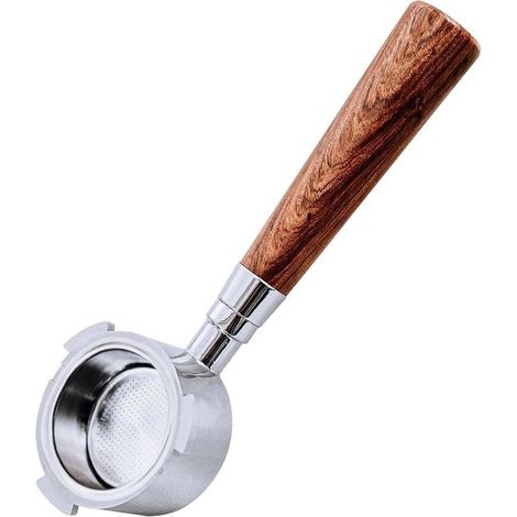 Porte-filtre sans fond 51 mm, réutilisable, avec 3 oreilles, compatible machines espresso DeLonghi EC680 et EC685, accessoire barista pour préparation du café (1/5)