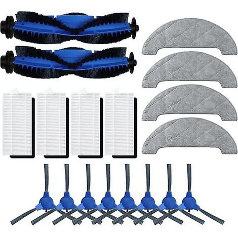 AMXCNOY Ersatz-Hauptseitenbürstenfilter und Reinigungstuch für Ultenic D5s Pro (1/2)