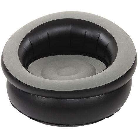 Canapé Gonflable, Canapé Gonflable Chaise Floquée Chaise Gonflable Portable pour Salon Chambre à Coucher Salle de Lecture Bureau Balcon Voyage (1/5)