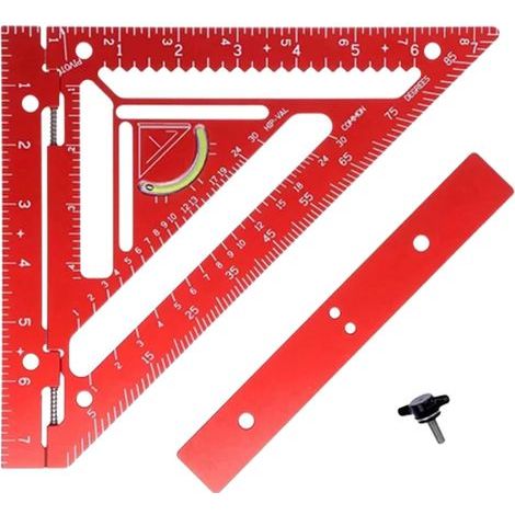 Équerre de Charpente [Équerre d'Angle] en Aluminium avec Bloc de Fixation (1/5)