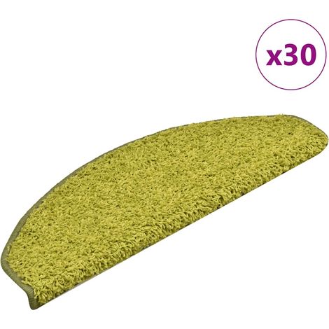 Stufenmatten 30 Stk. 65x21x4 cm Grün Halbrund Groß