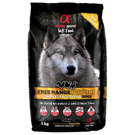 Alpha Spirit SemiHumedo Pires of Porral for Dogs - 3 kg