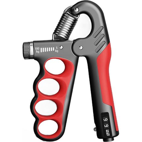 Handtrainer Fingertrainer,Unterarmtrainer,5-100kg Griffkraft trainer,8 Widerstandsstufen von hand trainingsgerät,3-teiliges Hand training set,Aktualisierung Sportler und Handtrainer Fingertraine