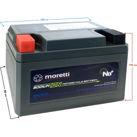 Moretti NaCRX9 Natriumionenbatterie (1/3)