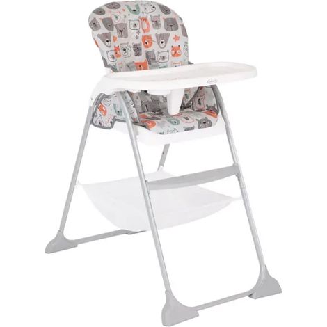 Graco Seggiolone Pappa SnackEase Reclinabile e Compatto - Bear Party