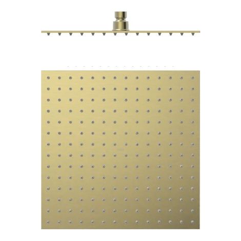 Pommeau de douche Extra-fin 300x300 Cava doré - TRES 134315012CA