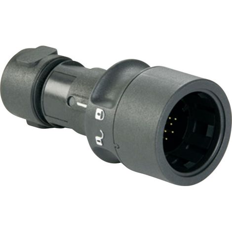 Bulgin PXP6010/03S/ST Rundstecker Kupplung, gerade Gesamtpolzahl: 3 Serie (Rundsteckverbinder): PXP