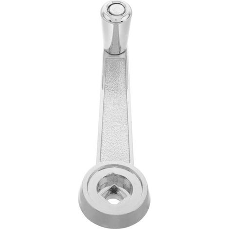 Accessory for internal combustion engine, Replacement crank for outdoor parasol, Beach parasol crank, Replacement parts for beach accessories, Black plastic (1/4)