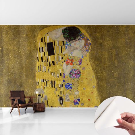 Papier peint autocollant avec imprimé pour décoration intérieure pour rénovation a motif Couple Art nouveau 416x254 cm (1/5)