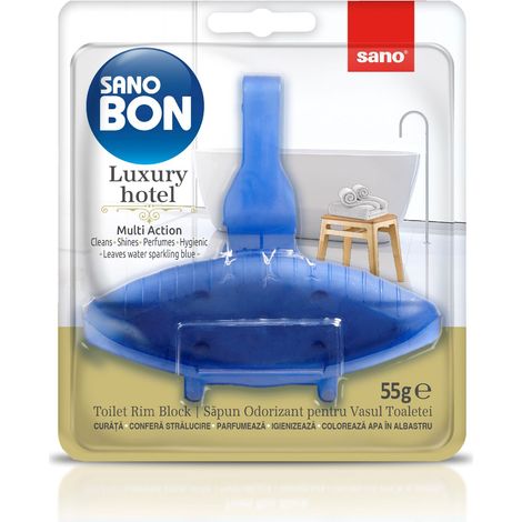 Sano Bon 5-in-1 Toiletten-Malaufhänger - Luxushotel 55 g