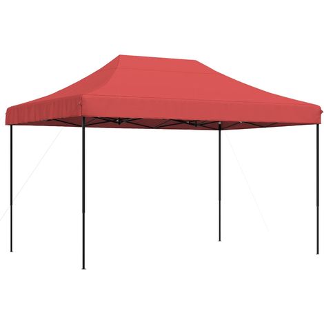 Carpa de Fiesta Burdeos 279 x 410 x 315 cm Tela Oxford vidaXL