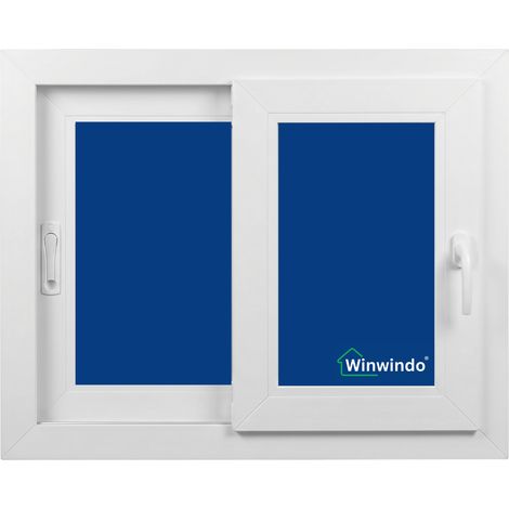 Ventana Corredera PVC Reforzado 800x800 Blanca (1/2)