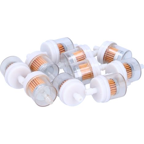 Lot de 10 filtres à carburant en plastique de rechange pour outils de jardin, compatibles avec GCV160 (1/5)
