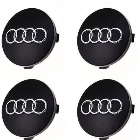 Cover moyeux 60mm for Audi – Plastic ABS high quality – Installation fast – Protection against the scratches (1/5)