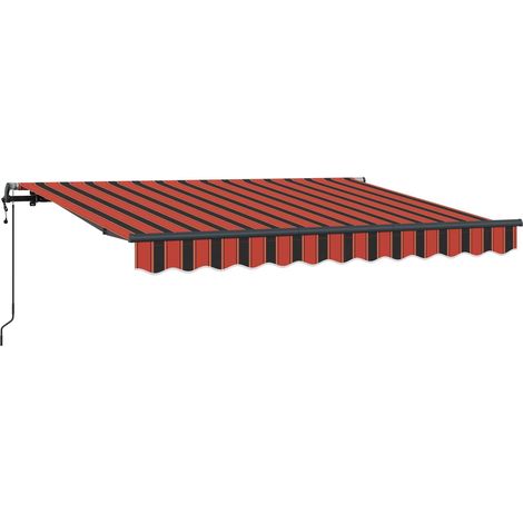 Maison Exclusive - Tenda Retrattile Arancione 250 x 200 cm Tessuto (1/5)