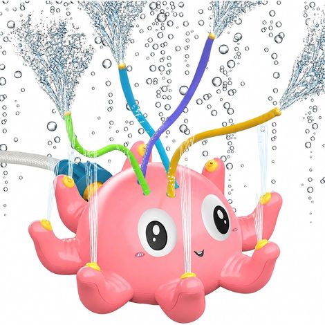 Outdoor Water Games, Sprinkler Toys, Water Game Sprinkler, Octopus Sprinkler Toys Sprinkler, Garden Lawn Outdoor Games (1/5)