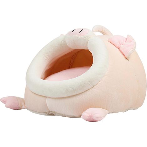 Cage pour hamster, hamac pour rongeurs, lit pour lapin, accessoires pour animaux de compagnie, nid pour cobaye et furet, couchage douillet, petits accessoires pour animaux de compagnie L (1/5)