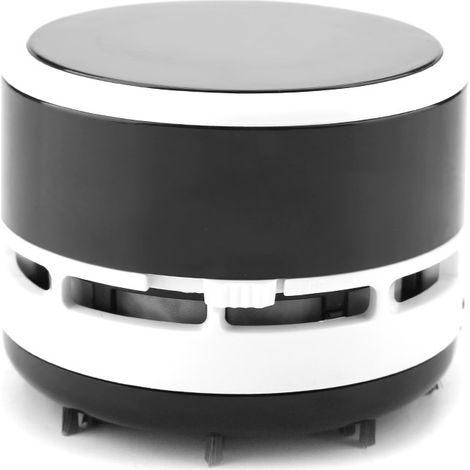 Mini aspirateur de poussière sans fil pour clavier de bureau, noir. (1/5)