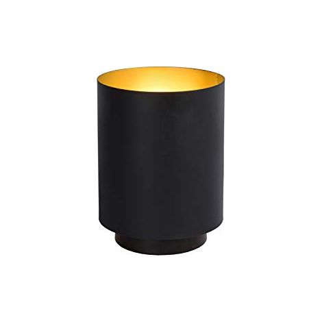 Lucide 45588/01/30 - Lampada da tavolo, in metallo, 40 W, colore: Nero, Oro opaco/Ottone (1/4)