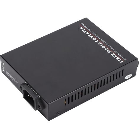 Transmetteur Fibre Optique Monomode 1Gbps 20km SC 1310nm avec Alimentation EU 100-250V (1/5)