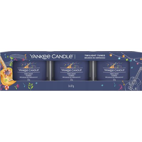Set di mini candele Yankee Candle Twilight Tunes 3x37g (1/3)