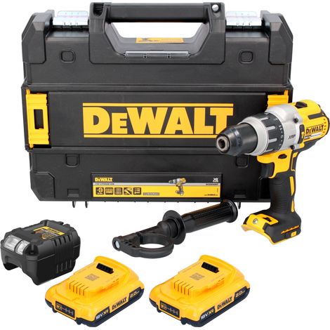 DeWalt DCD 996 18 V Trapano avvitatore a percussione a batteria in valigetta TSTAK + 1x Batteria 2,0 Ah + Caricatore