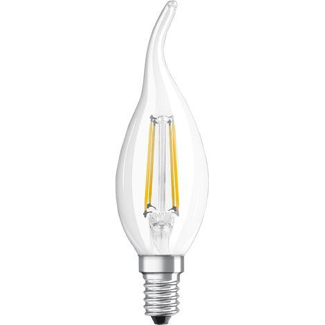 Osram E14 LED-Lampe 4W 2700K Transparent (1/4)