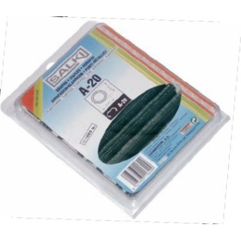 Grapa Cercados Anillada Acero Galvanizado A-20 Salki 200 Pz