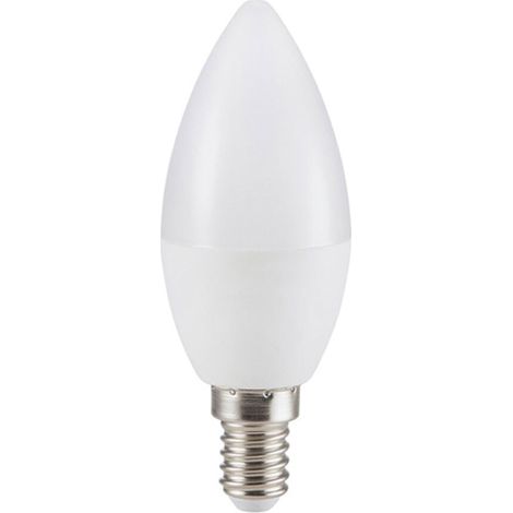 Pack 3 Bombillas LED 5.5W vela E14 4000K