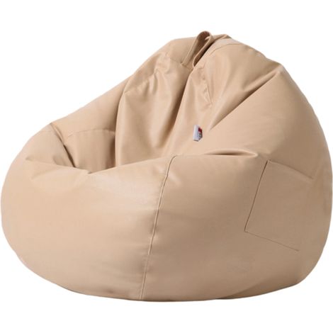 Housse de canapé-pouf Arc en cuir PU pour chambre, salon, réception ou bureau (1/5)