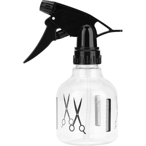 175 ml Salon-Kunststoffflasche, Sprühflasche für Friseurbedarf zum Haareschneiden