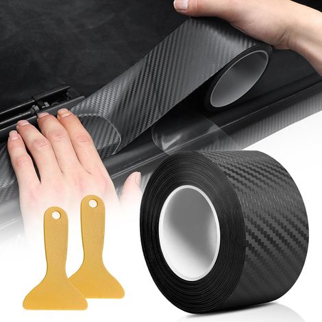 Carbone Adhésif pour Voiture, Fibre de Carbone Autocollant pour Voiture pour la Plupart des Voitures comme Les SUV et Les Berlines (1/5)