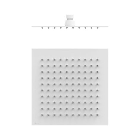 Pommeau de douche Extra-fin 250x250 Blanc mat - TRES 134315011BM