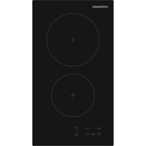 Piano cottura induzione domino Daewoo BH3VTF19BNM vetroceramica nera 2 zone touch (1/4)