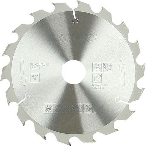 Circular Saw Blade 185 X 30Mm X 18T