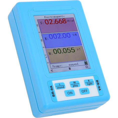 Détecteur de rayonnement électromagnétique ABS à double usage, testeur de champ magnétique EMF pour la vie quotidienne (1/5)