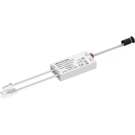 Kit mini détecteur infrarouge - Longueur de câble : 2000 mm - Alimentation : 24 V - Diamètre d'encastrement : 10 mm - Liaison : Mini prise M1 - VOKIL (1/3)