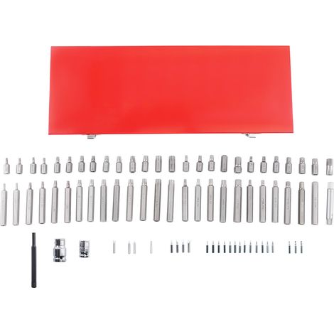 54 Embouts Étoile Hexagonal Cannelé Adaptateur 3/8" 1/2" for Clé Impact